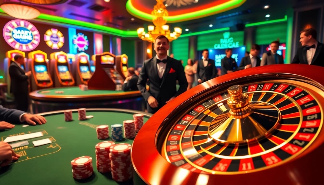 Experience thrill and excitement at https://f8bet.io/ with engaging poker and roulette activities in a luxurious casino.