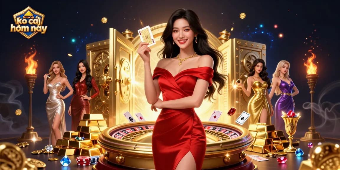 Experience Kèo nhà cái hôm nay with vibrant casino actions around a graceful dealer and roulette wheel.