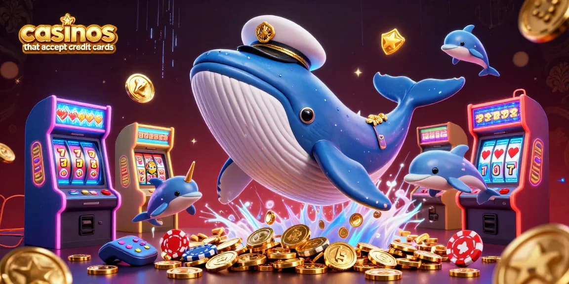 Engage with thrilling casinos that accept credit cards while enjoying playful 3D characters in a vibrant setting.