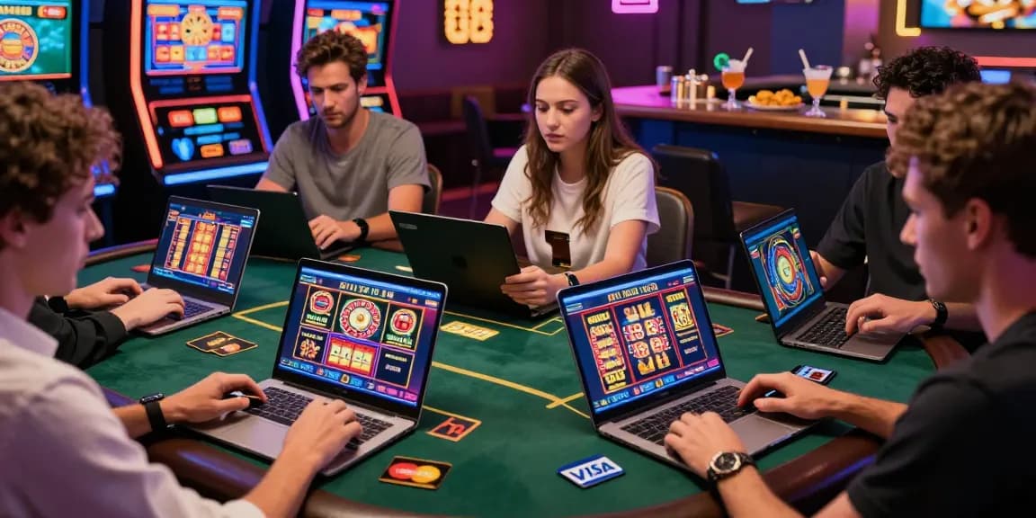 Experience top credit card casinos at https://chps.org.uk/ with lively players enjoying diverse games, vibrant atmosphere.
