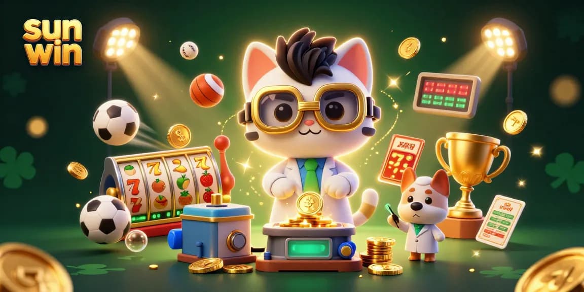 Experience exciting gameplay at Sun Win with interactive 3D casino elements and vibrant graphics.