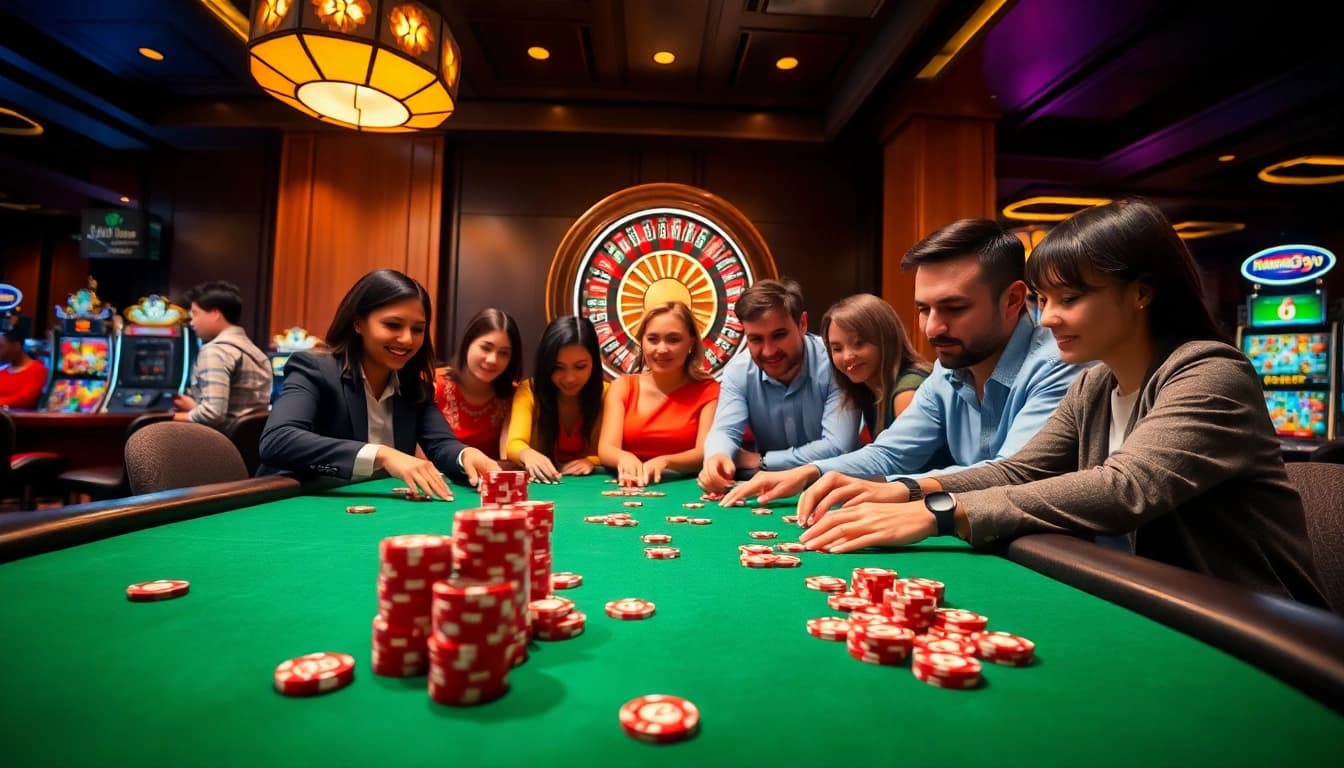 Experience exhilarating gameplay at MM88 through vibrant casino visuals full of excitement.