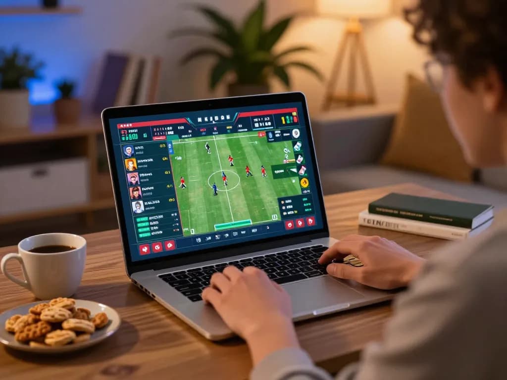 Engaging in live sports betting on GK 88 platform, showcasing dynamic odds and live match highlights