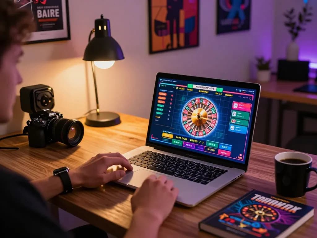Engaging in hitclub online gaming with a live dealer and vibrant roulette wheel, enhancing strategy and excitement