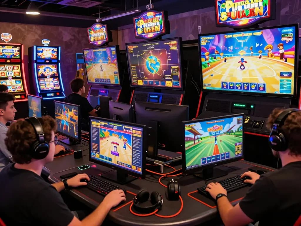 Players engaging in thrilling gaming at ZX88, showcasing dynamic online casino experiences.