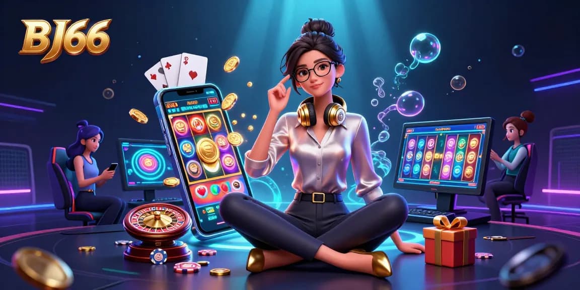 Experience BJ66 casino gaming with immersive setups and vibrant action.