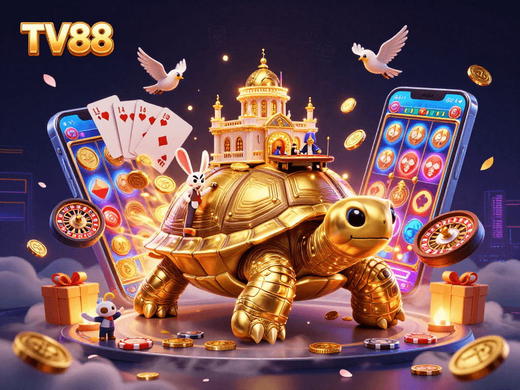 Engage with TV88's vibrant casino experience featuring thrilling slot games and charismatic dealers.