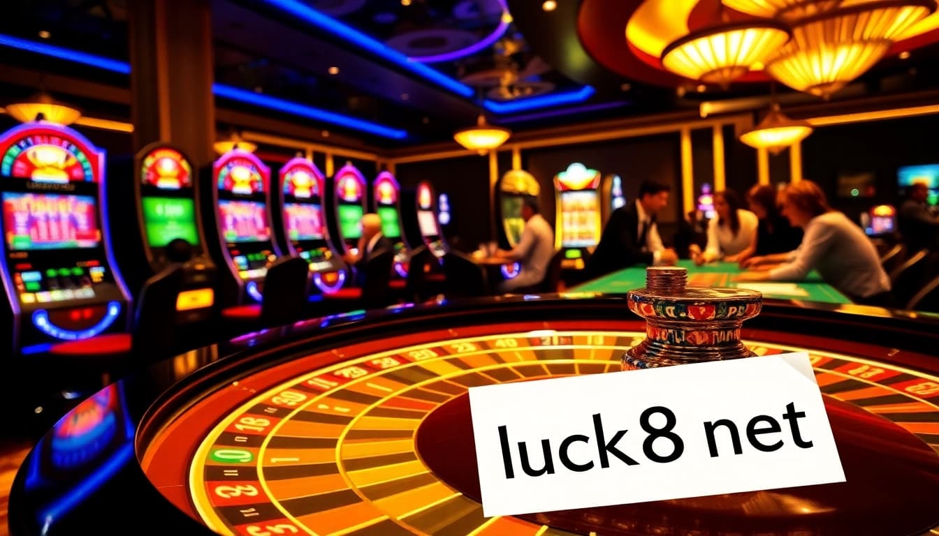Spin the roulette wheel and join the thrill on luck8 net with exciting casino games.