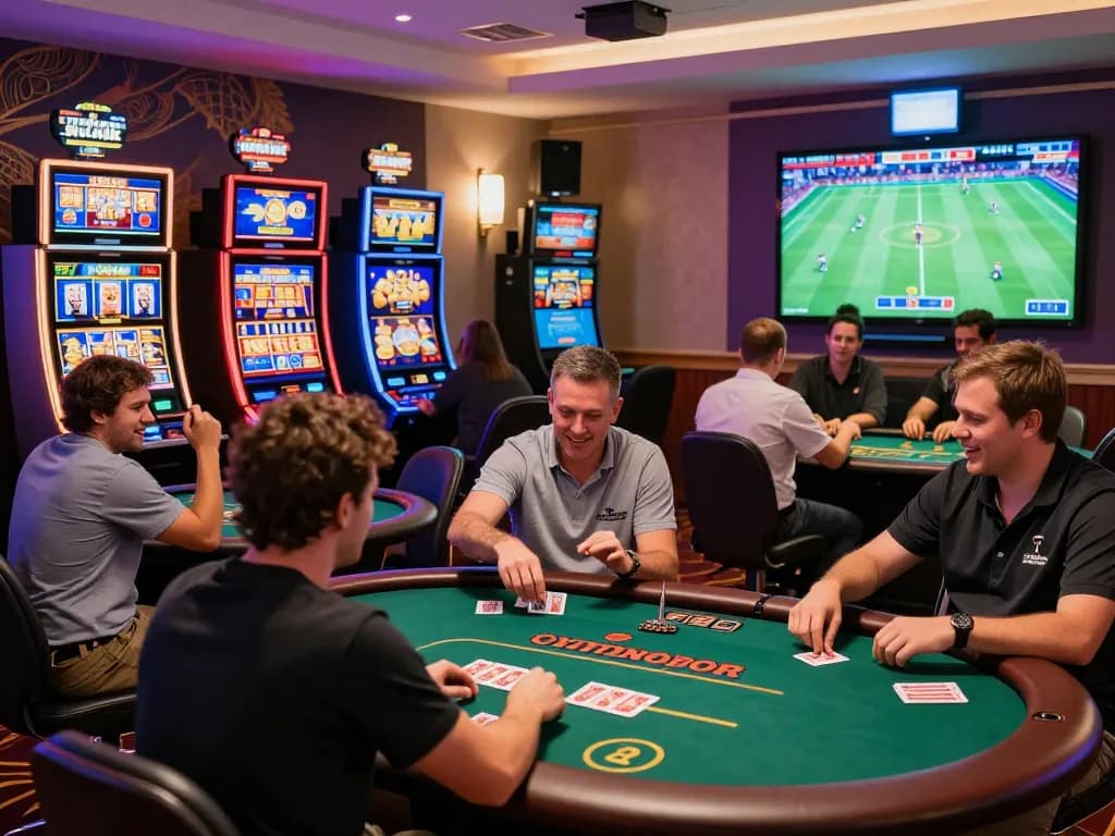 Players experiencing the excitement of gi8 casino gaming with diverse games in a vibrant online environment.