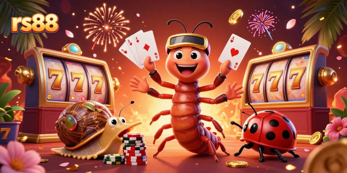 Experience the excitement of rs88 with our animated dealer, vibrant slot reels, and dynamic game elements.