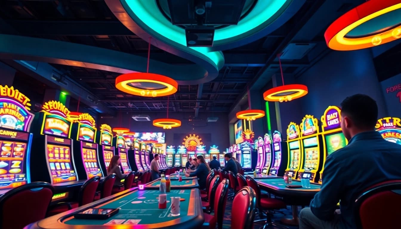 Exciting online gambling experience at 789bet featuring vibrant casino games and players.