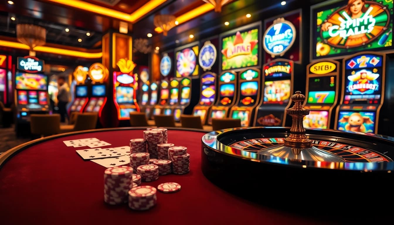 Engage with thrilling games at https://lucky88da.com/ in a vibrant casino atmosphere.