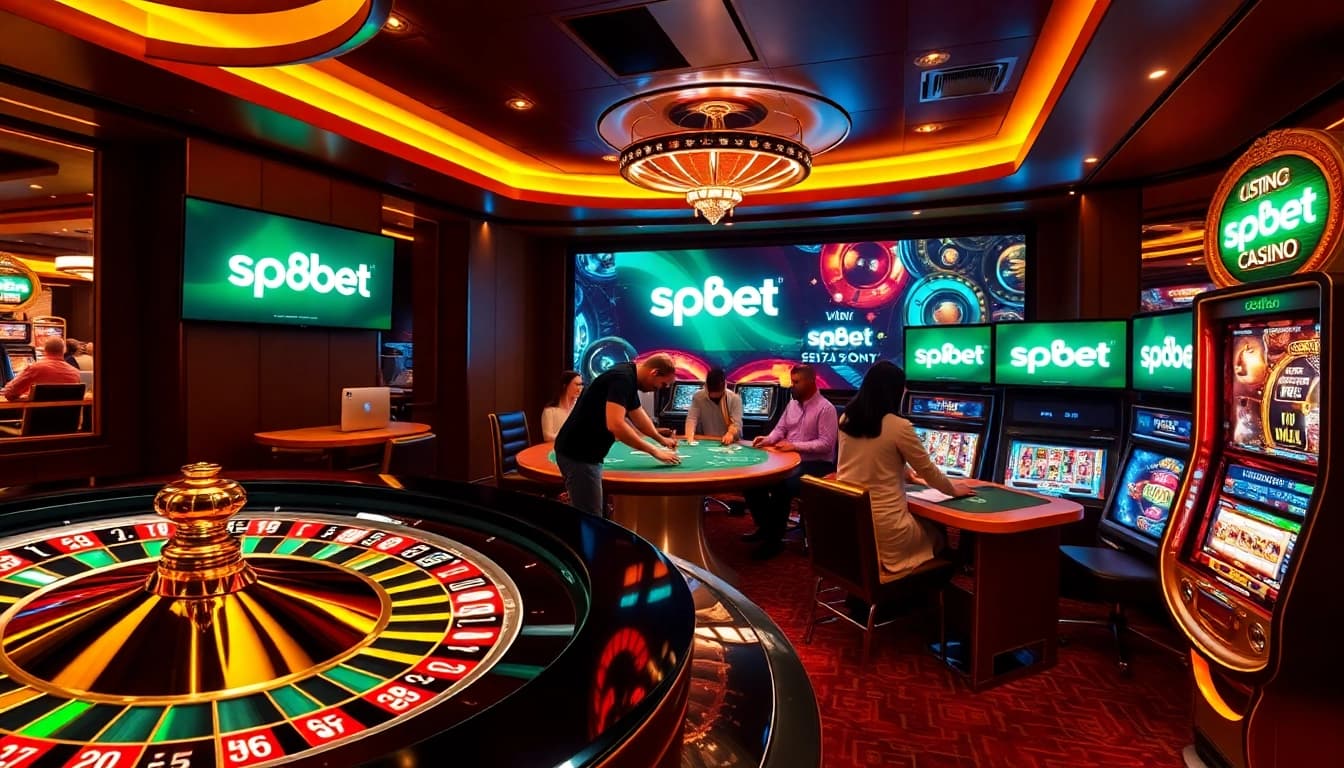 Experience the thrill of sp8bet with intuitive online gaming features and vibrant casino visuals.