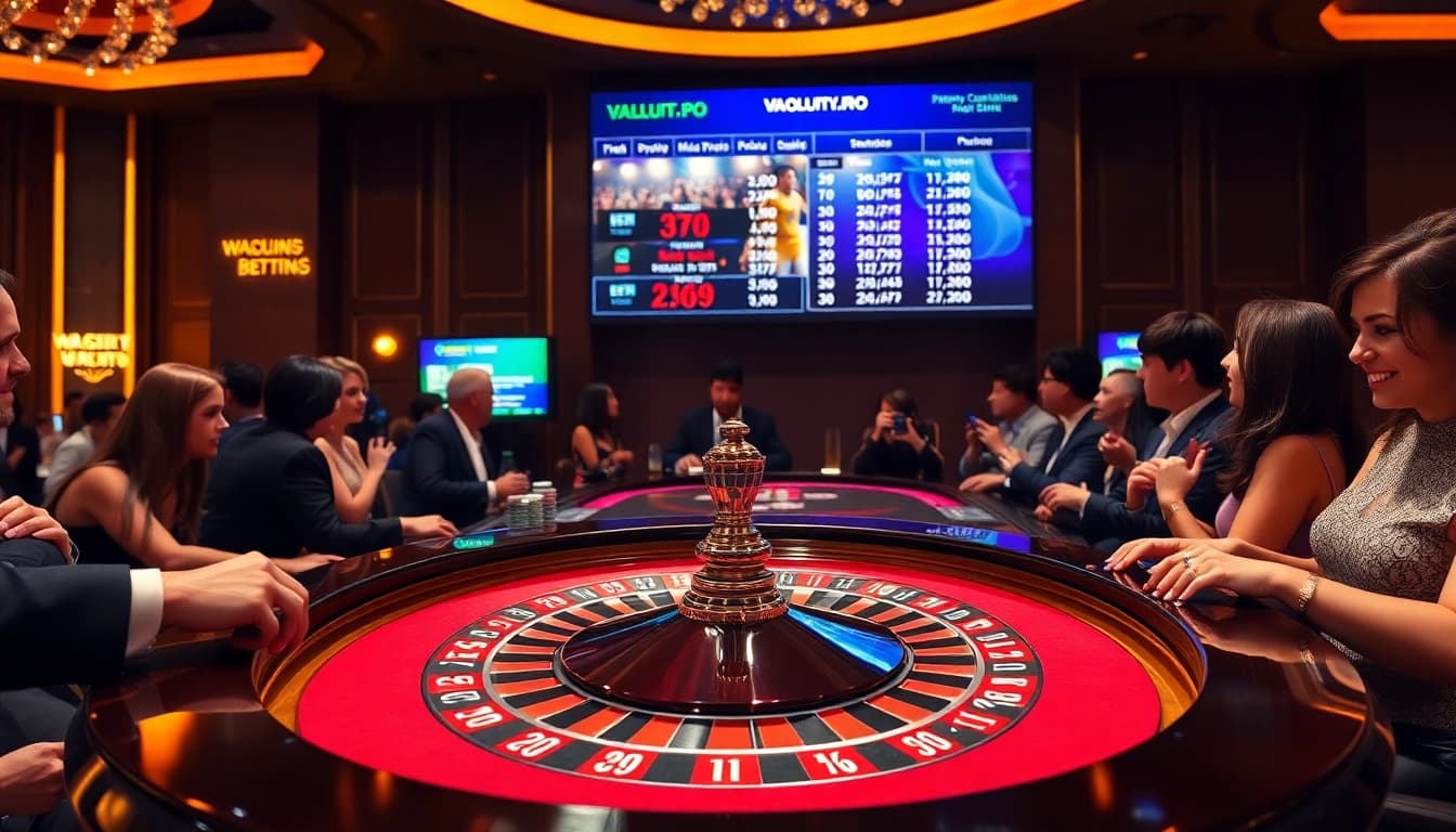 Experience high-stakes excitement at vaoluoitv.pro with vibrant roulette action and engaged players.
