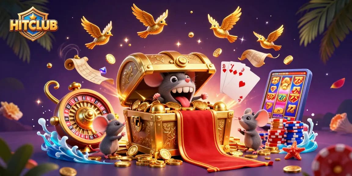 Join the adventure at HITCLUB, captivating players with immersive casino-themed excitement.