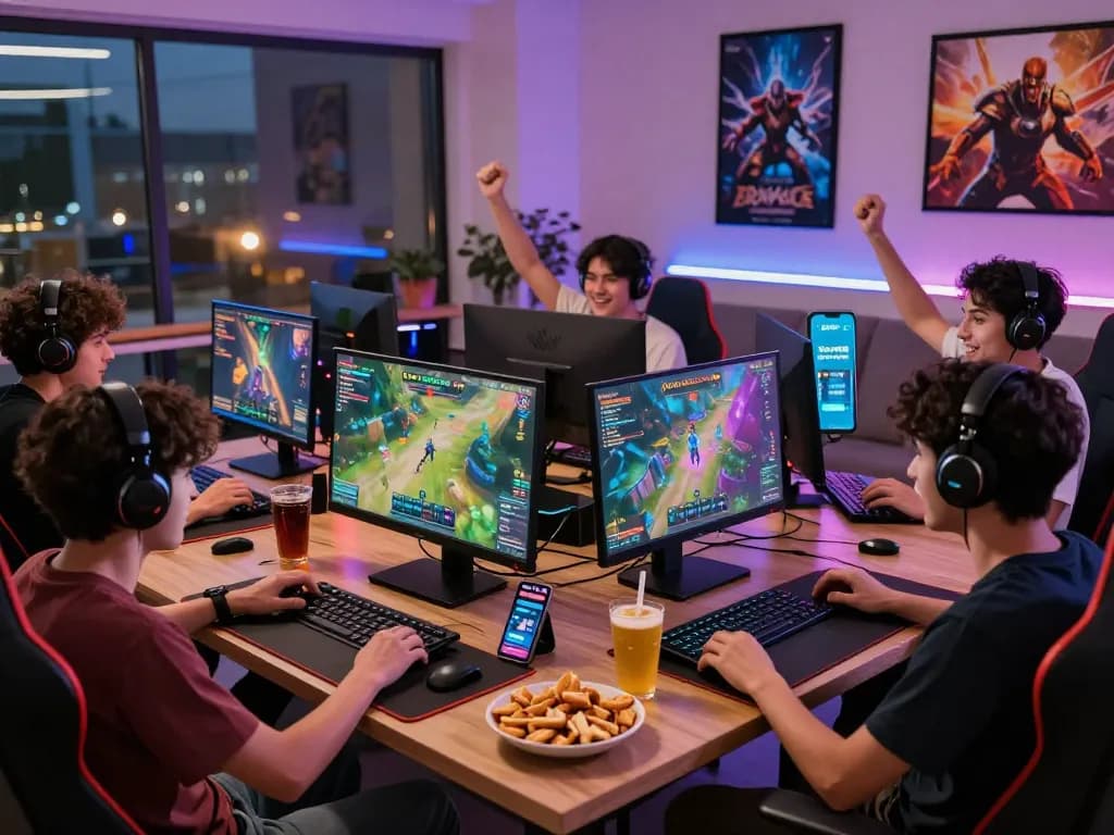 Players engaging in online gaming at Sunwin - tải sunwin for a thrilling experience.