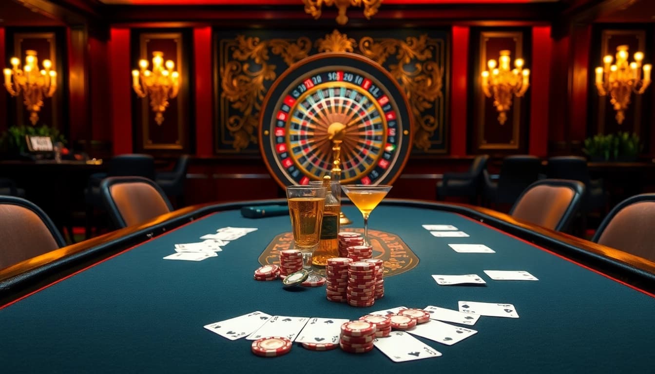 Play poker with excitement at 79KING in a luxurious casino atmosphere.