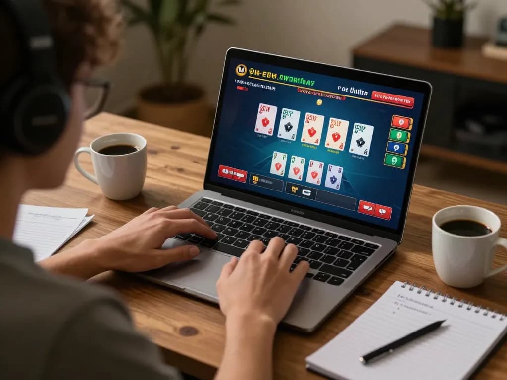 Experience the thrill of the lv88 casino with live blackjack gameplay from the comfort of home, showcasing strategic betting decisions.