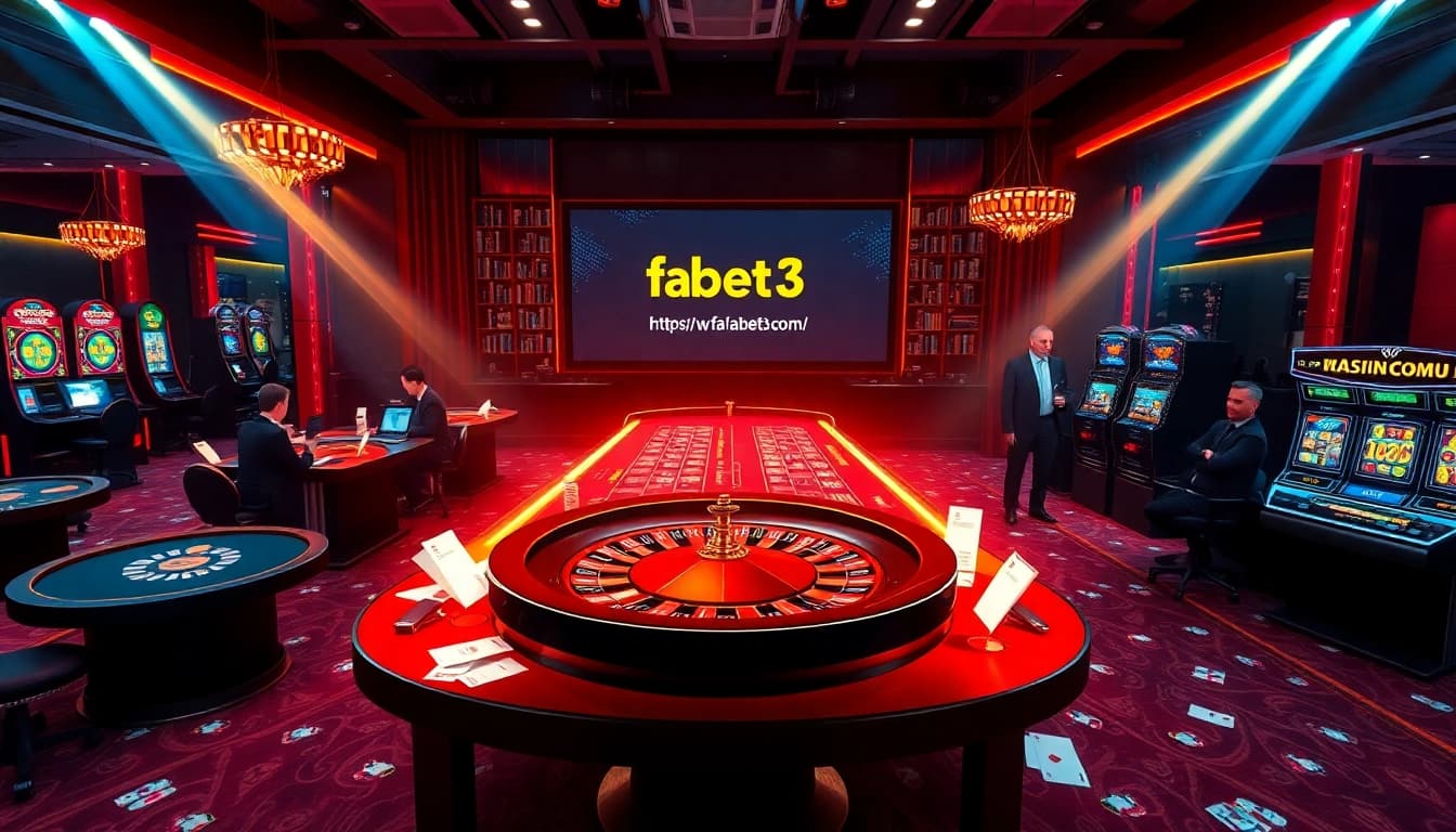 Experience thrilling gambling moments at https://fabet3.com/ with vibrant casino tables and games.