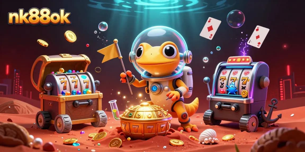 Engage with nk88ok and win big at the casino with unique Martian discoveries and treasures.