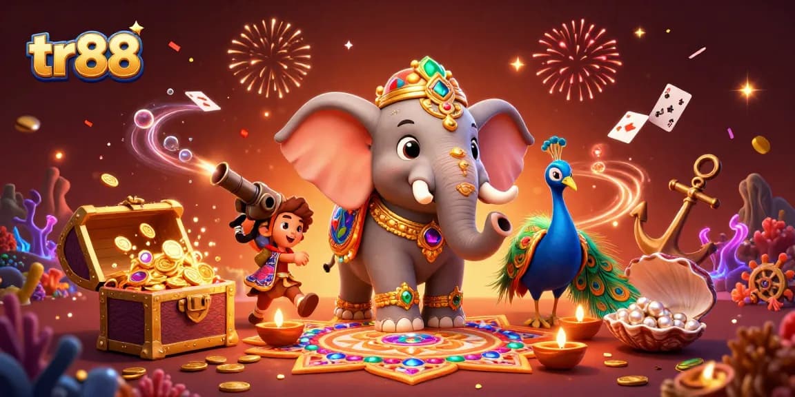 Win with tr88's vibrant gaming and colorful casino extravaganza!