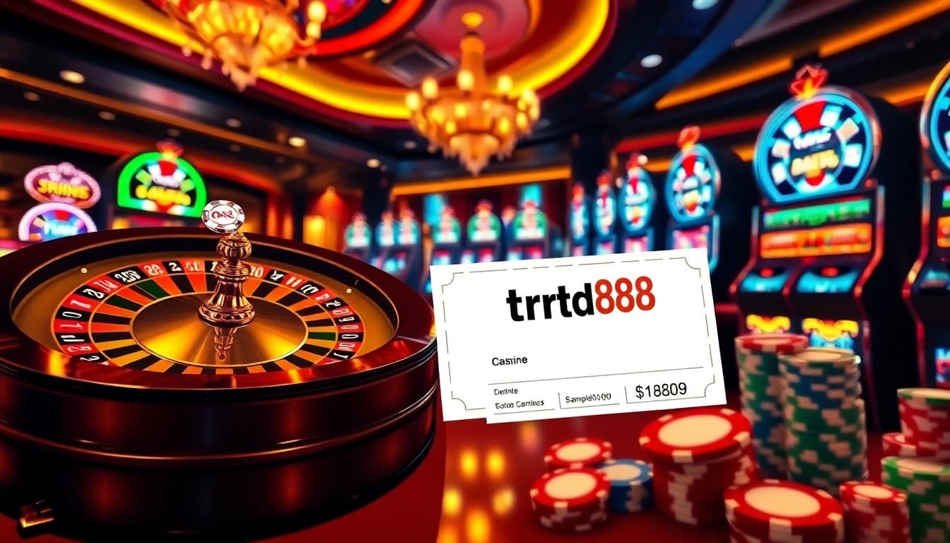 Experience high-stakes gambling at TR88's luxurious casino tables and vibrant slot machines.