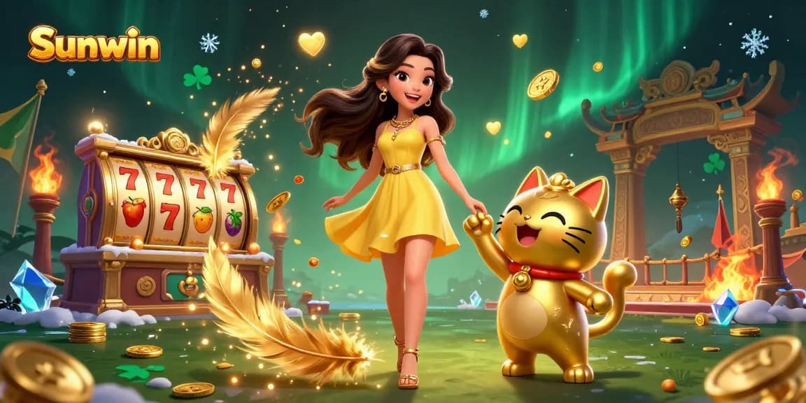 Play exciting slot games with Sunwin's vibrant interface and interactive characters, discovering new wins!