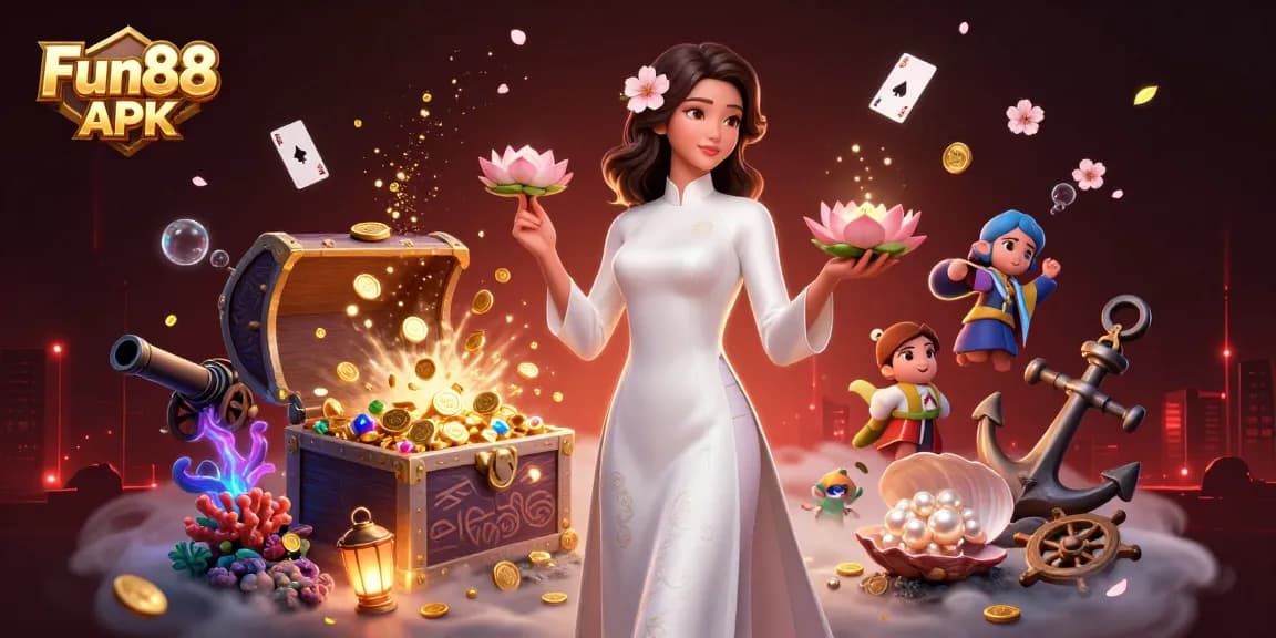 Experience the Fun88 APK with immersive gambling elements and engaging visuals.