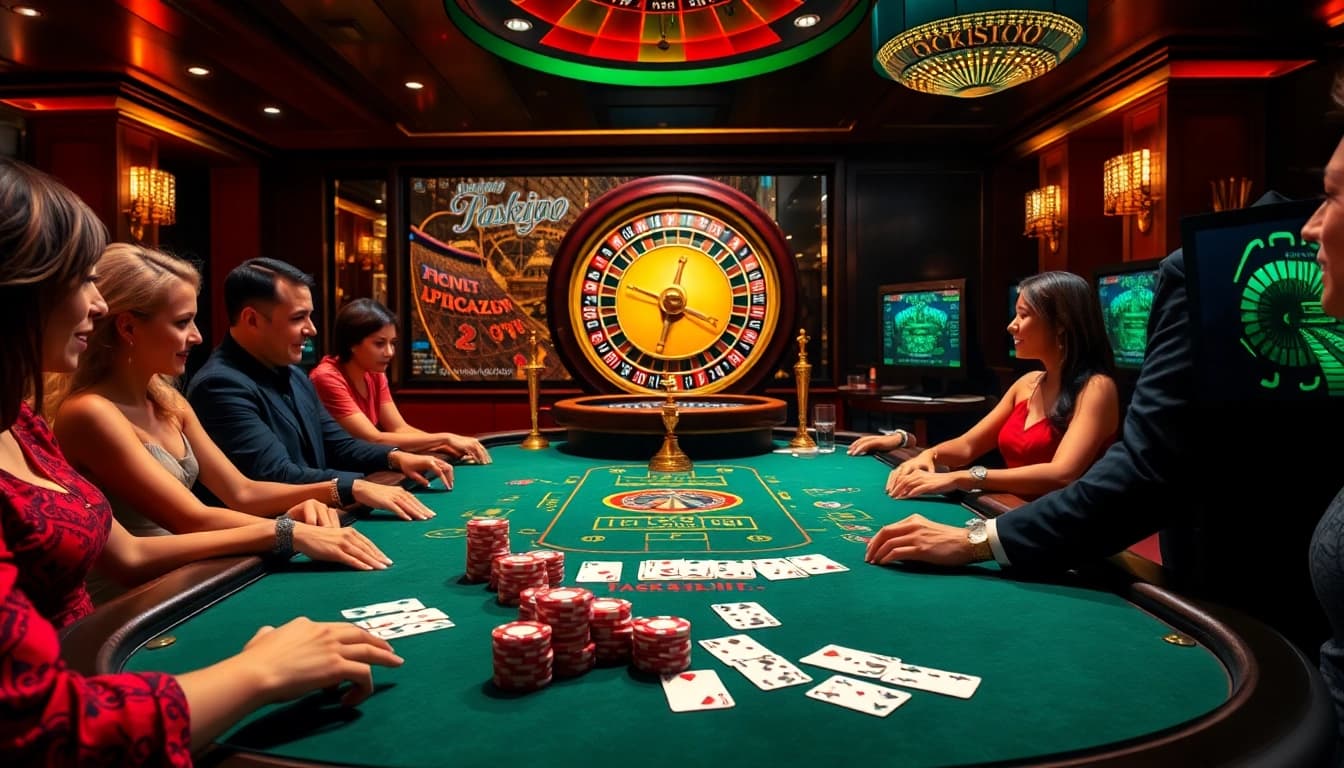 Experience the excitement of gambling at c168okvip1.com with players engaging in thrilling casino games.