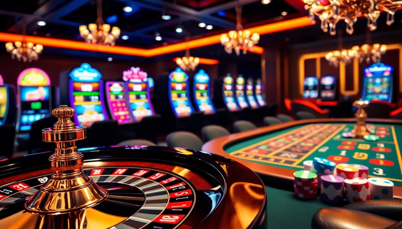 Experience the thrill of online gaming at https://69vn15.top/ with vibrant casino visuals and exciting gambling elements.