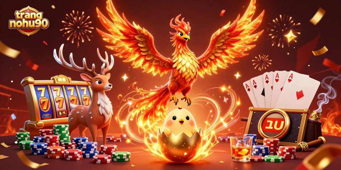 Engage with exciting slots action at trang nohu90, featuring colorful characters, vibrant gameplay, and immersive atmosphere.