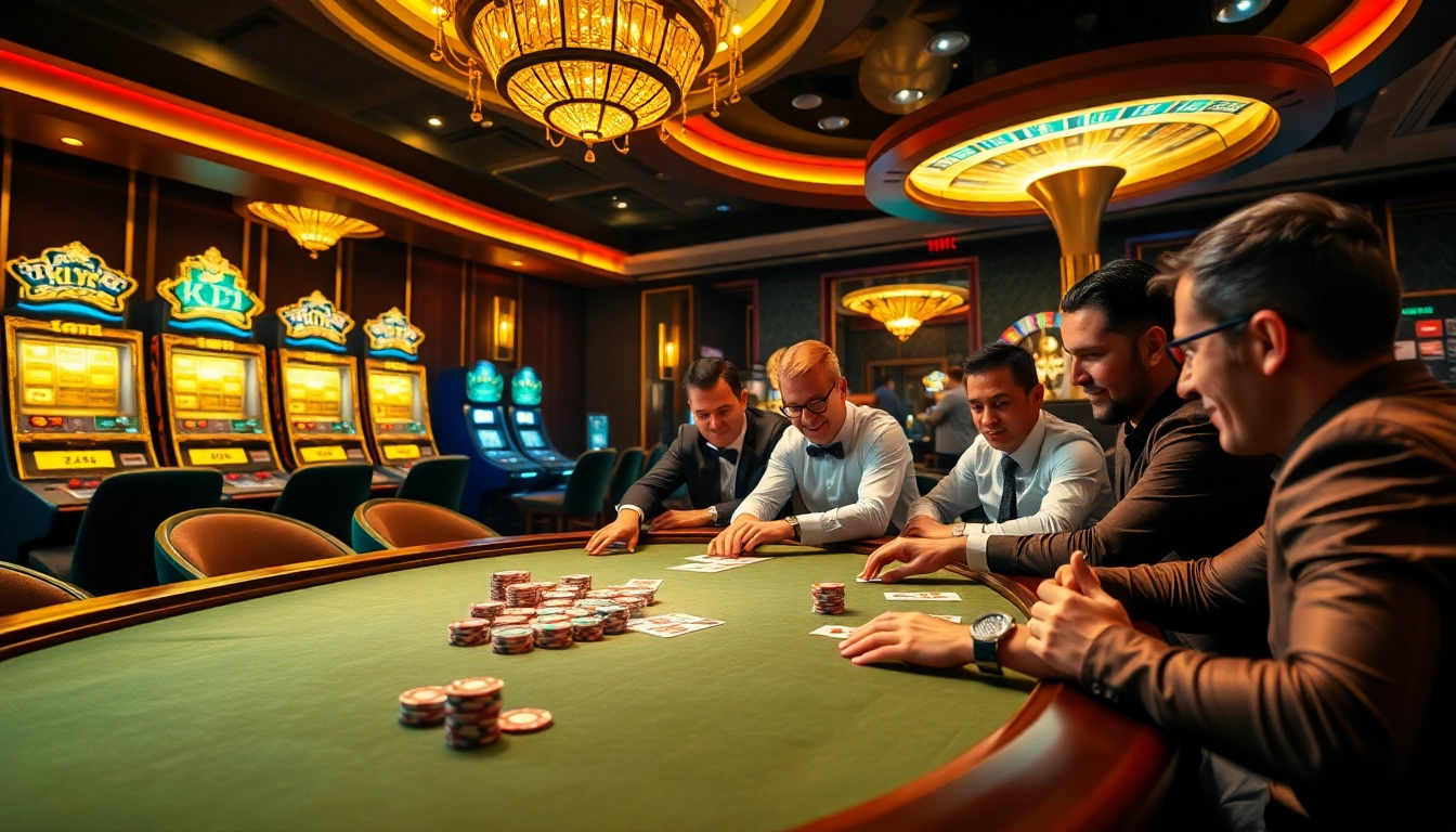 Experience the excitement of kbbet with vibrant poker gameplay and dynamic casino elements.