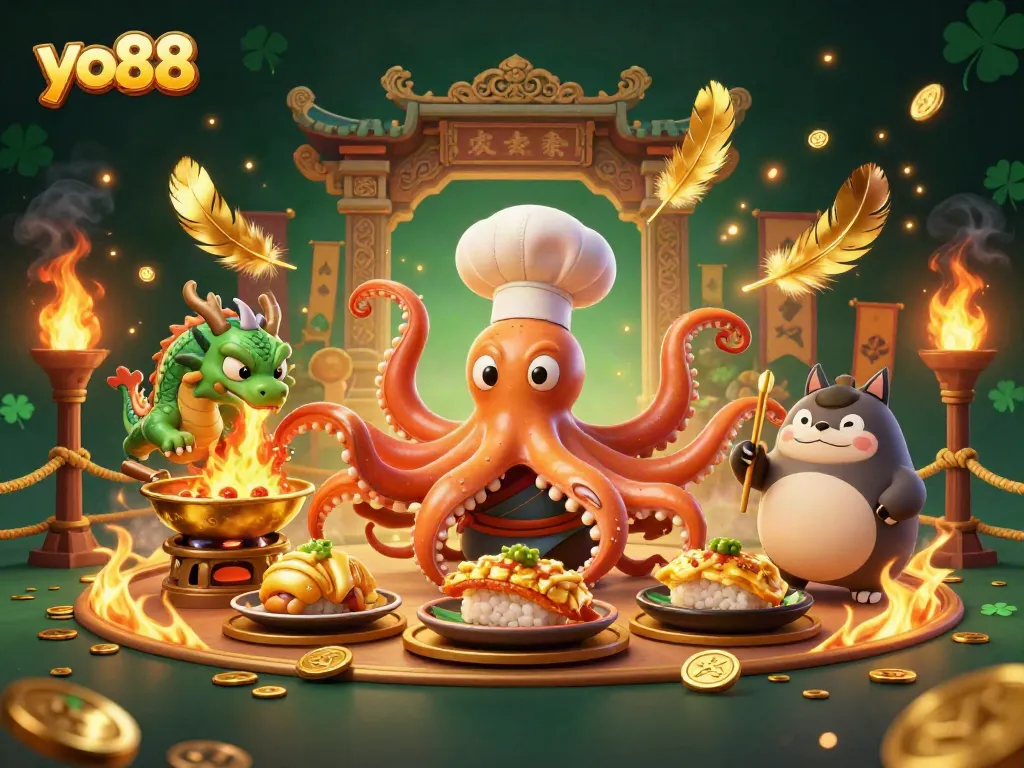 Experience thrilling gameplay at yo88 with vibrant characters and dynamic casino elements.