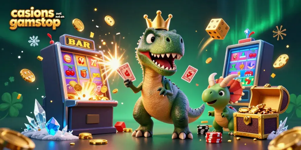 Engage in lively gameplay with casinos not on gamstop featuring fun characters and casino elements.