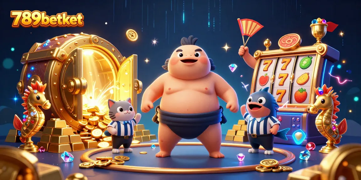 Experience thrilling wins with 789betket's vibrant underwater casino scene featuring a fugu champion.