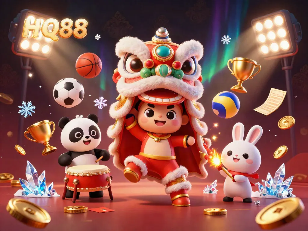 Experience thrilling gameplay at HQ88 through vibrant characters and dynamic casino elements.