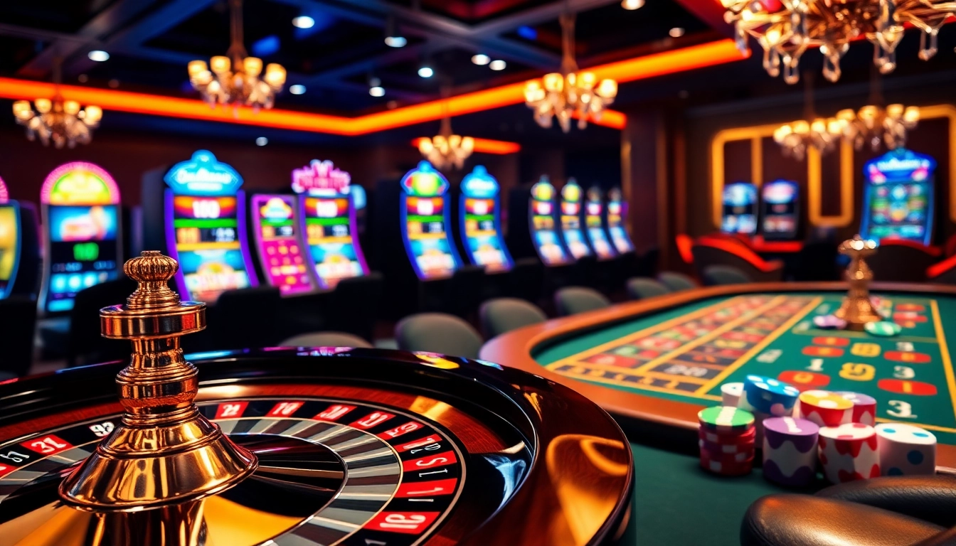 Experience the thrill of online gaming at https://69vn15.top/ with vibrant casino visuals and exciting gambling elements.