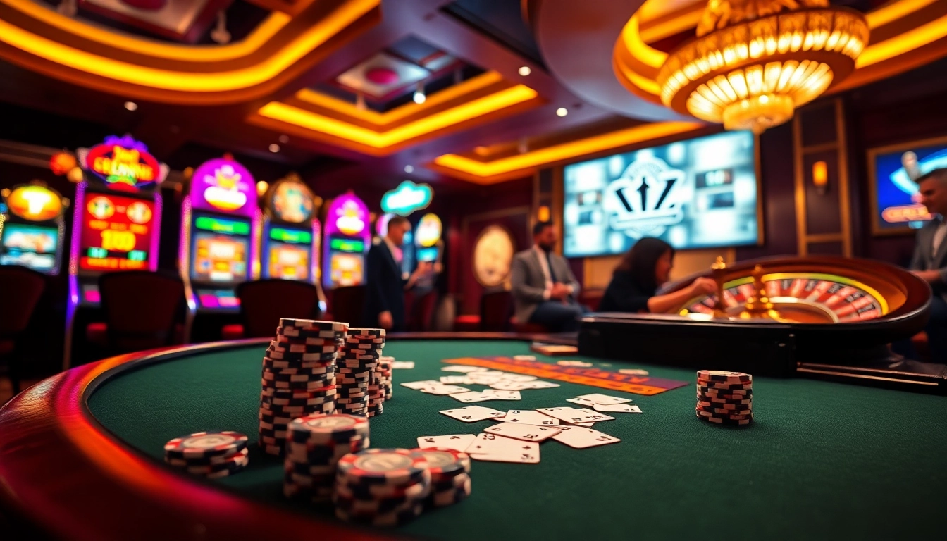 Experience the excitement of poker at https://f168.direct/ with vibrant chips and high-stakes cards on the table.