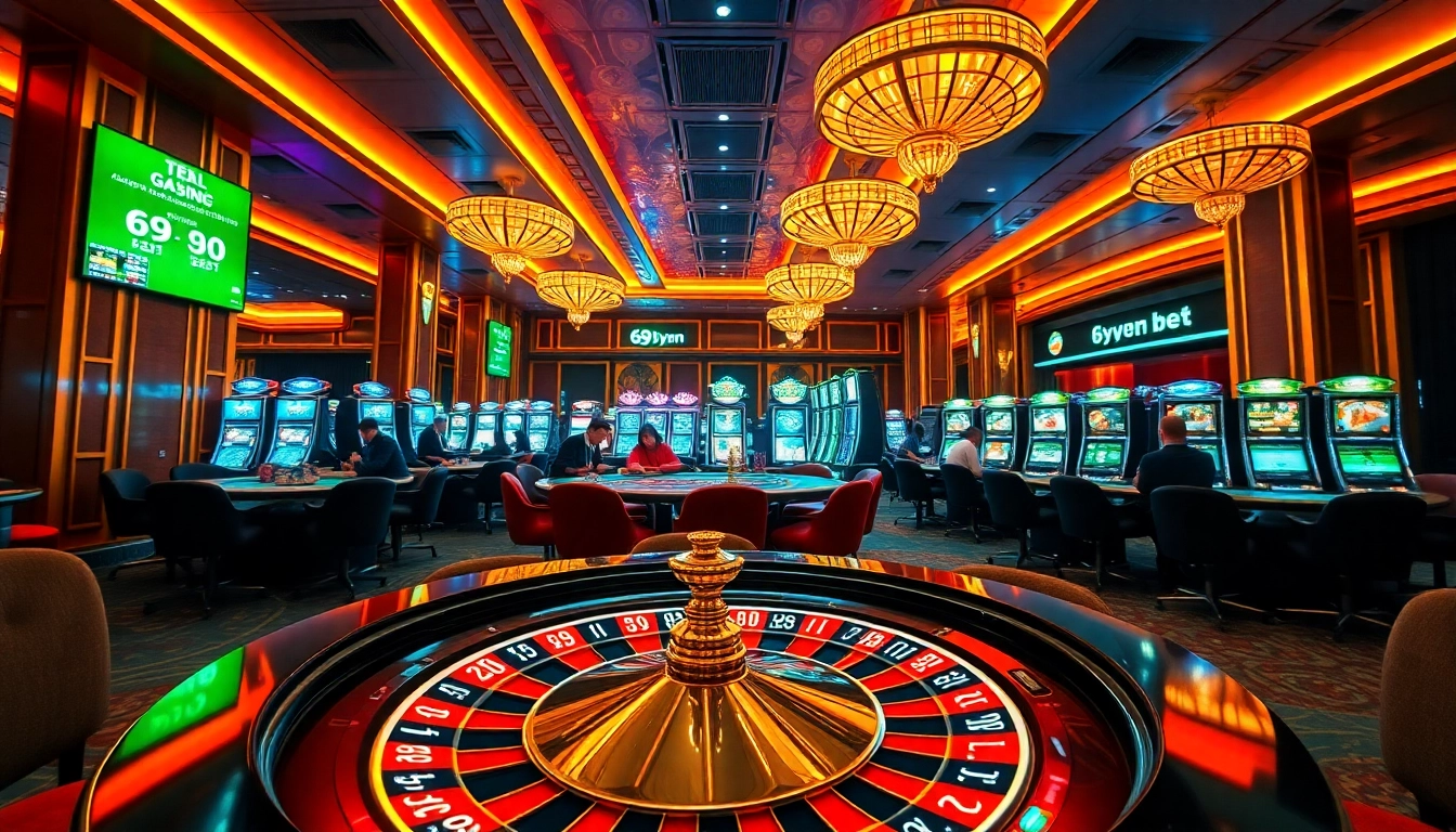 Experience the excitement of high-stakes gaming at 69vn.gb.net with engaging casino visuals.