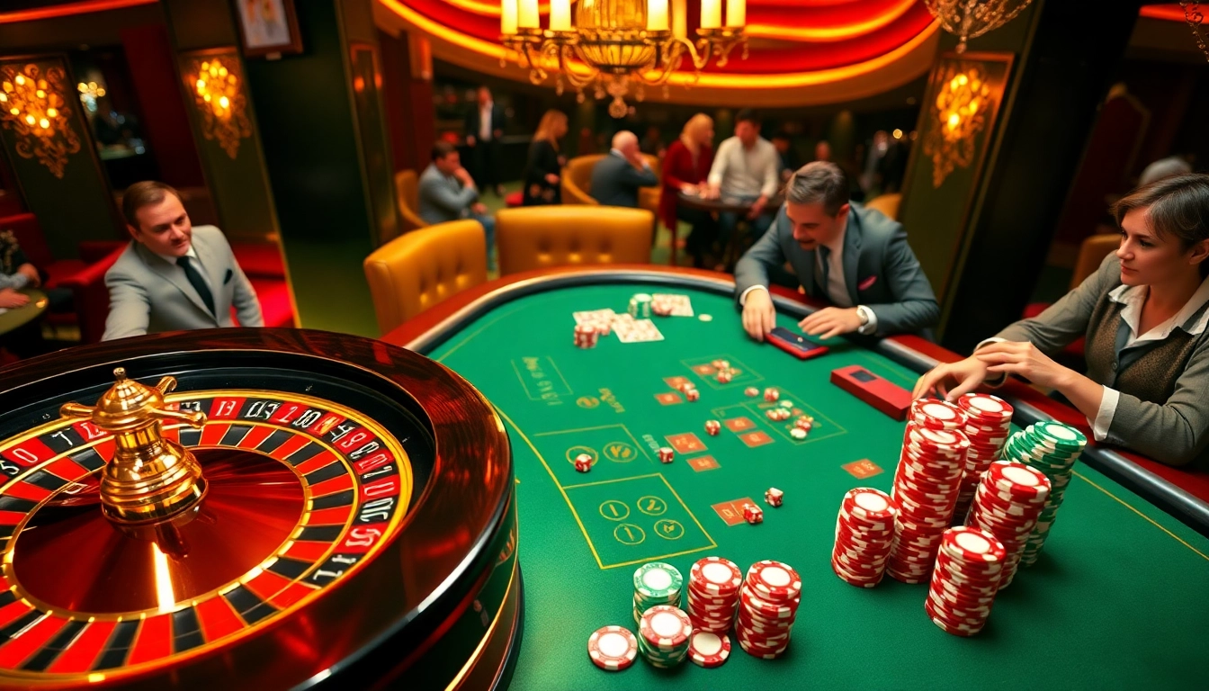 Experience the thrill of betting at https://hb88hz.club/ with a luxurious casino atmosphere featuring roulette and poker excitement.