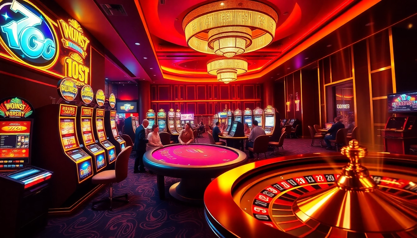 Players are enjoying a lively poker game at 789club, showcasing excitement and luxury in a casino setting.