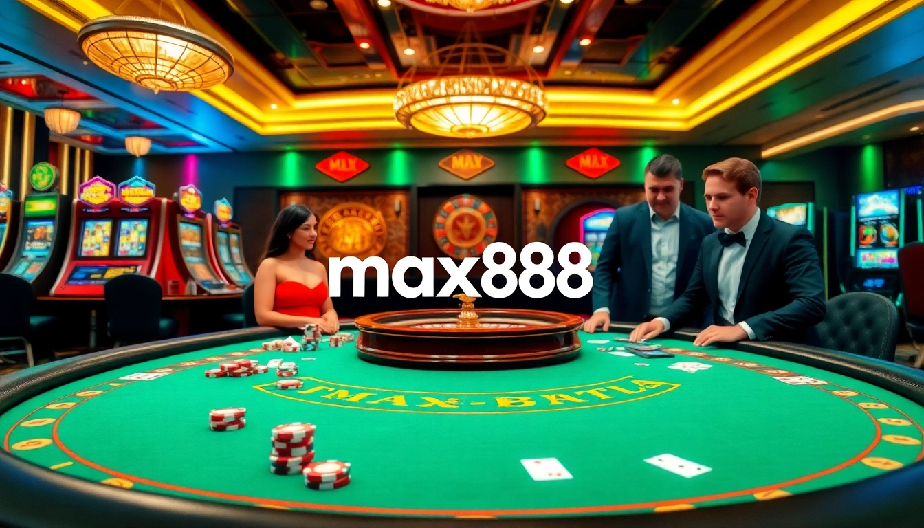 Experience the excitement of max88 casino games with vibrant action and thrilling gameplay.
