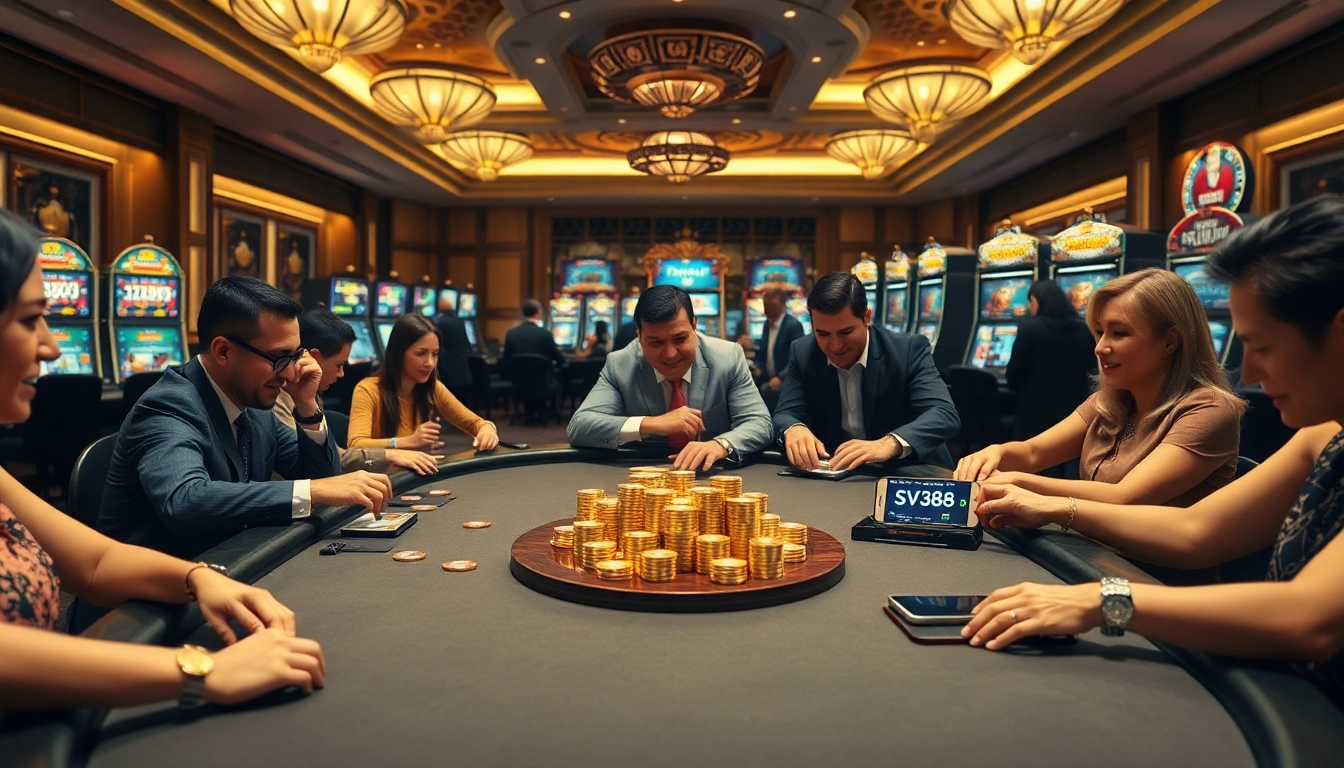 Experience the thrills of online gambling at SV388 with exciting games and exhilarating bets.