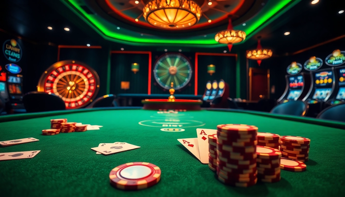 Engage with exciting poker action at vvjl11 com featuring luxurious chips and cards.