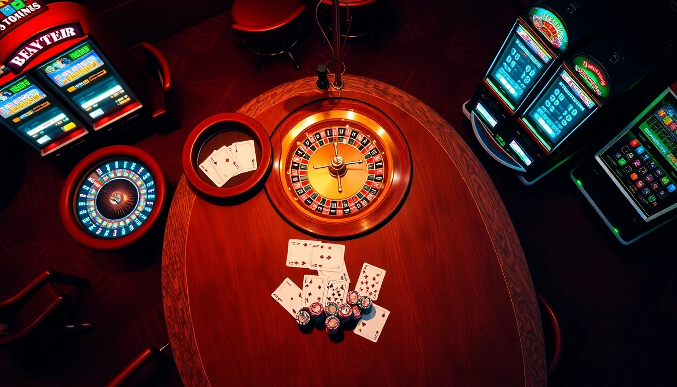 Experience the thrill of winning at 88AA with vibrant casino tables and engaging game elements.
