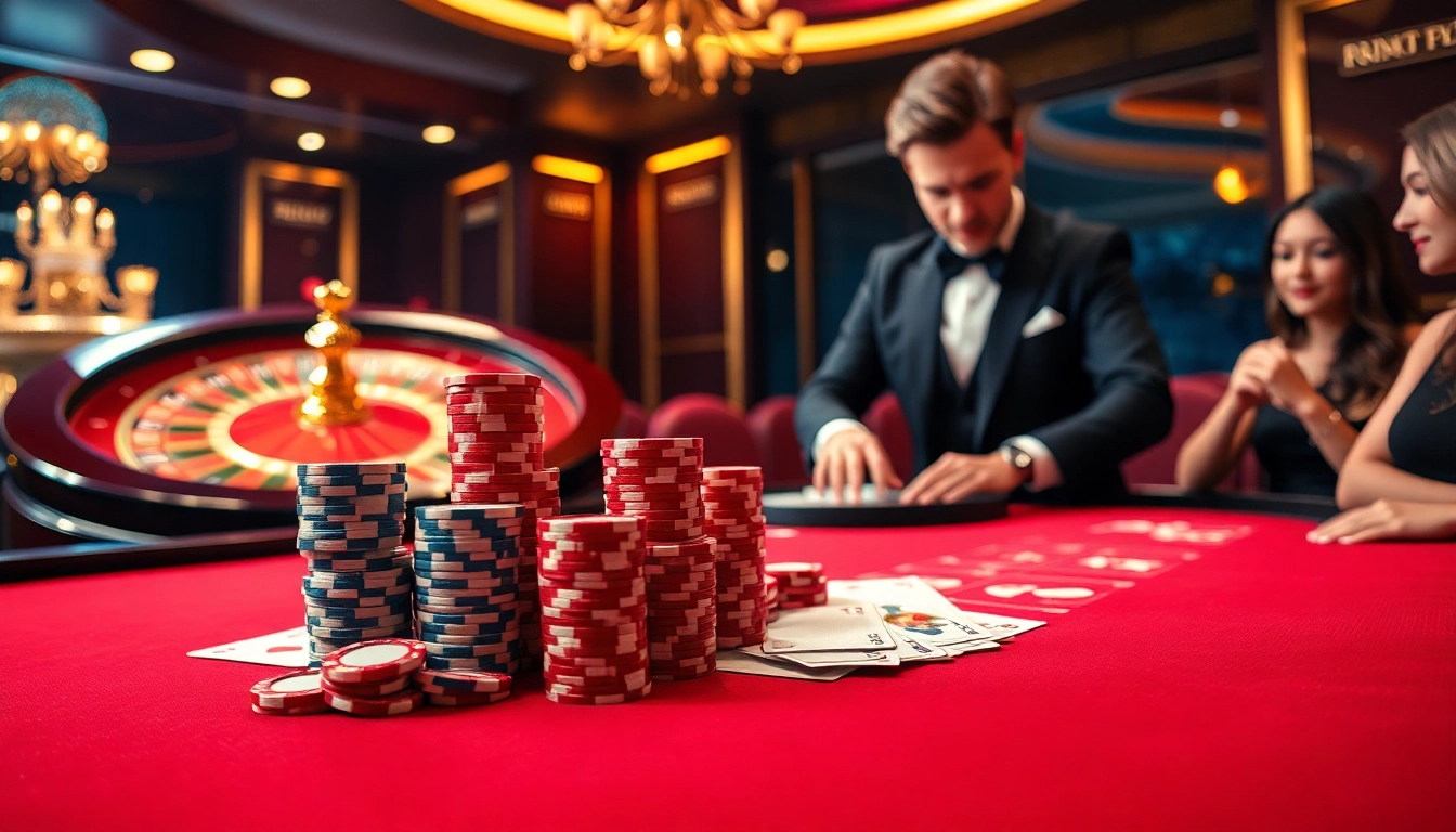 Experience the thrill of betting at nhà cái F168 with a vibrant casino atmosphere.