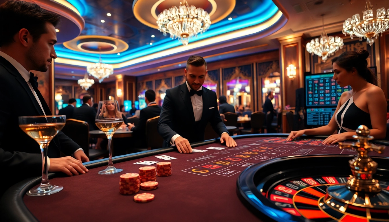 Experience high-stakes poker at https://urr88.com/ with luxurious decor and thrilling gameplay.
