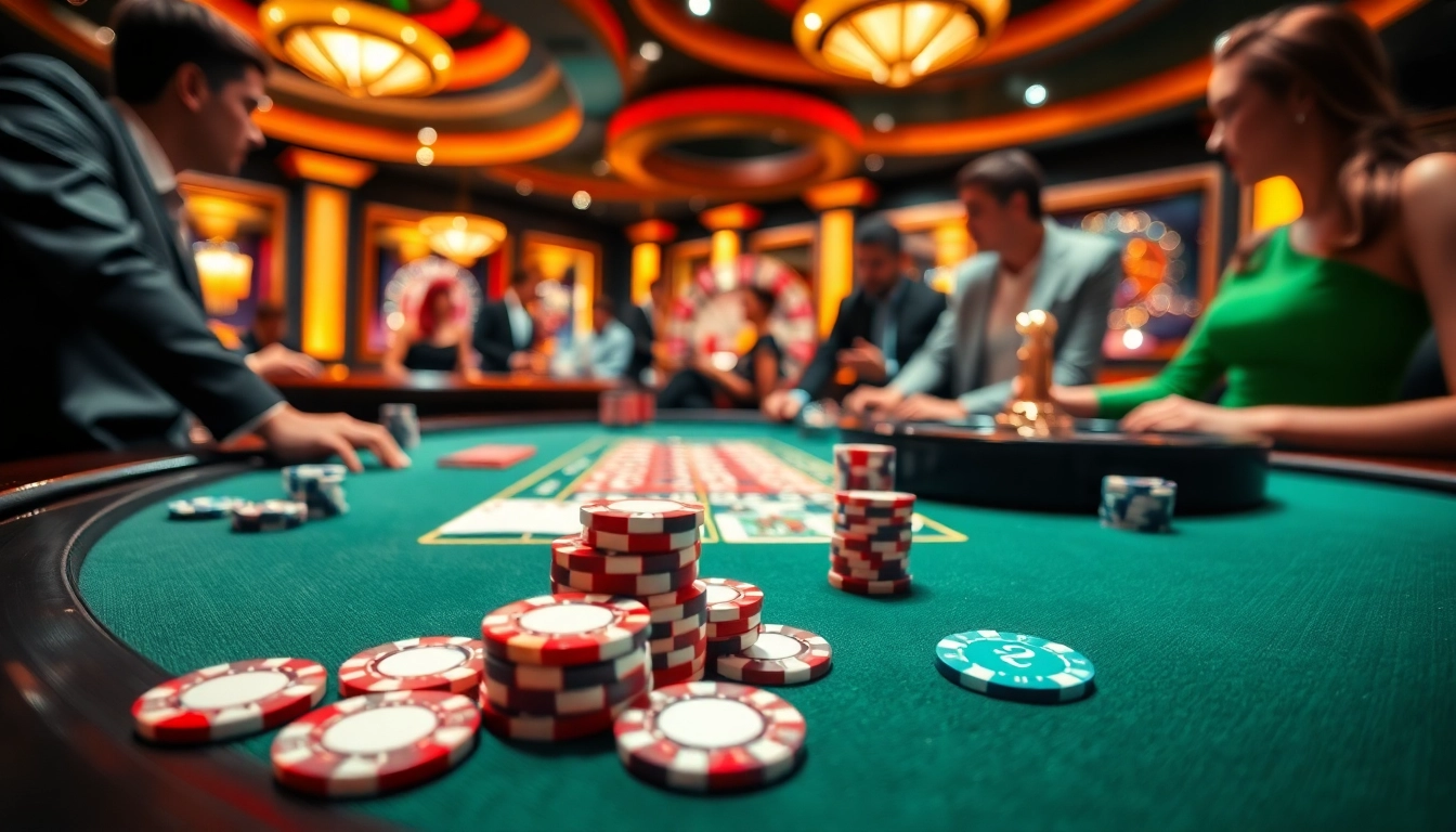 Experience the excitement of AA88 with vibrant casino tables and poker action.